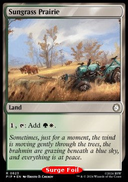 Sungrass Prairie (V.2)⁣ - Universes Beyond: Fallout: Extras⁣ (Rare)⁣ [823]