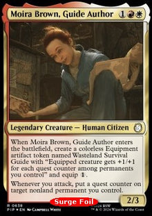 Moira Brown, Guide Author (V.2)⁣ - Universes Beyond: Fallout: Extras⁣ (Rare)⁣ [638]