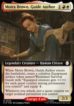 Moira Brown, Guide Author (V.3)⁣ - Universes Beyond: Fallout: Extras⁣ (Rare)⁣ [948]