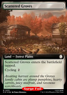 Scattered Groves (V.3)⁣ - Universes Beyond: Fallout: Extras⁣ (Rare)⁣ [1033]