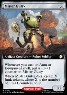Mister Gutsy (V.3)⁣ - Universes Beyond: Fallout: Extras⁣ (Rare)⁣ [961]