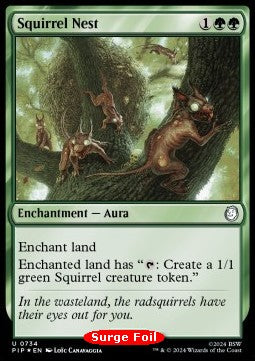 Squirrel Nest⁣ - Universes Beyond: Fallout: Extras⁣ (Uncommon)⁣ [734]