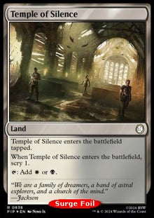 Temple of Silence (V.2)⁣ - Universes Beyond: Fallout: Extras⁣ (Rare)⁣ [838]
