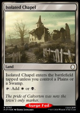 Isolated Chapel (V.2)⁣ - Universes Beyond: Fallout: Extras⁣ (Rare)⁣ [797]