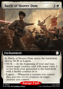 Battle of Hoover Dam (V.3)⁣ - Universes Beyond: Fallout: Extras⁣ (Rare)⁣ [892]