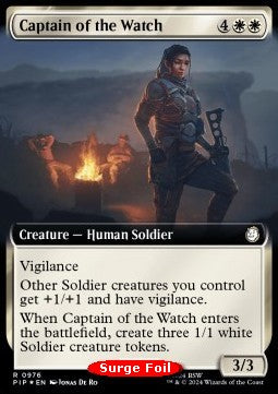 Captain of the Watch (V.3)⁣ - Universes Beyond: Fallout: Extras⁣ (Rare)⁣ [976]