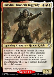 Paladin Elizabeth Taggerdy (V.2)⁣ - Universes Beyond: Fallout: Extras⁣ (Rare)⁣ [642]