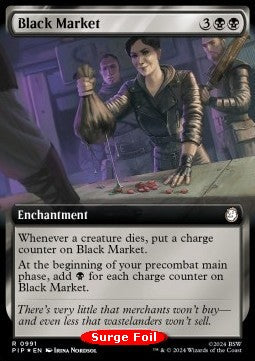 Black Market (V.3)⁣ - Universes Beyond: Fallout: Extras⁣ (Rare)⁣ [991]