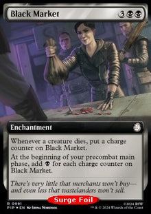Black Market (V.3)⁣ - Universes Beyond: Fallout: Extras⁣ (Rare)⁣ [991]