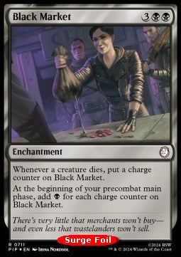Black Market (V.2)⁣ - Universes Beyond: Fallout: Extras⁣ (Rare)⁣ [711]
