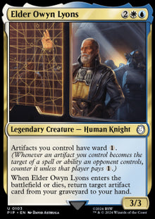 Elder Owyn Lyons⁣ - Universes Beyond: Fallout⁣ (Uncommon)⁣ [103]
