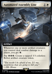 Automated Assembly Line (V.1)⁣ - Universes Beyond: Fallout: Extras⁣ (Rare)⁣ [363]