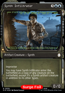 Synth Infiltrator (V.3)⁣ - Universes Beyond: Fallout: Extras⁣ (Rare)⁣ [858]