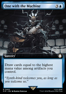 One with the Machine (V.1)⁣ - Universes Beyond: Fallout: Extras⁣ (Rare)⁣ [462]