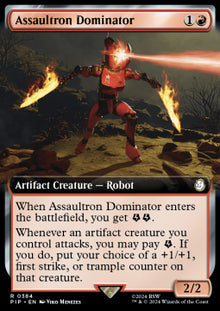 Assaultron Dominator (V.1)⁣ - Universes Beyond: Fallout: Extras⁣ (Rare)⁣ [384]