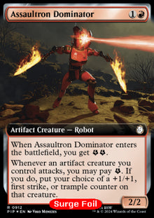 Assaultron Dominator (V.3)⁣ - Universes Beyond: Fallout: Extras⁣ (Rare)⁣ [912]