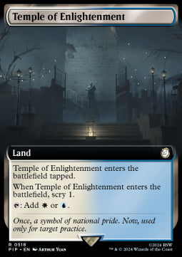 Temple of Enlightenment (V.1)⁣ - Universes Beyond: Fallout: Extras⁣ (Rare)⁣ [518]