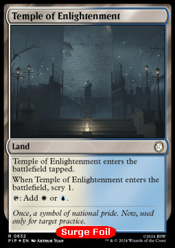 Temple of Enlightenment (V.2)⁣ - Universes Beyond: Fallout: Extras⁣ (Rare)⁣ [832]