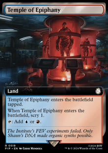 Temple of Epiphany (V.1)⁣ - Universes Beyond: Fallout: Extras⁣ (Rare)⁣ [519]