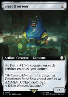 Steel Overseer (V.1)⁣ - Universes Beyond: Fallout: Extras⁣ (Rare)⁣ [487]