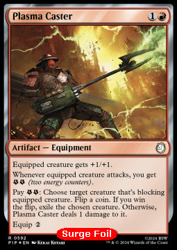 Plasma Caster (V.2)⁣ - Universes Beyond: Fallout: Extras⁣ (Rare)⁣ [592]