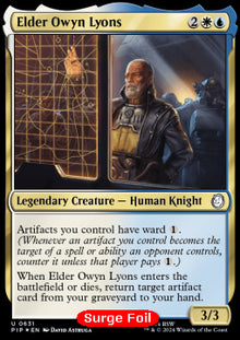 Elder Owyn Lyons⁣ - Universes Beyond: Fallout: Extras⁣ (Uncommon)⁣ [631]
