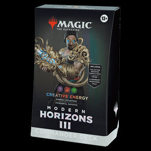 Commander: Modern Horizons 3: "Creative Energy" Commander Deck⁣ - Commander: Modern Horizons 3