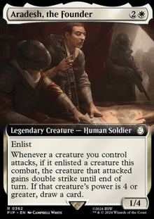 Aradesh, the Founder (V.1)⁣ - Universes Beyond: Fallout: Extras⁣ (Rare)⁣ [362]