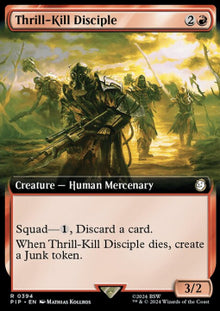 Thrill-Kill Disciple (V.1)⁣ - Universes Beyond: Fallout: Extras⁣ (Rare)⁣ [394]