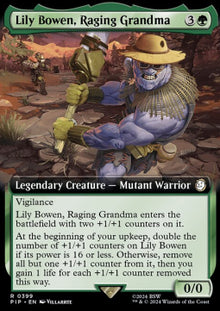 Lily Bowen, Raging Grandma (V.1)⁣ - Universes Beyond: Fallout: Extras⁣ (Rare)⁣ [399]