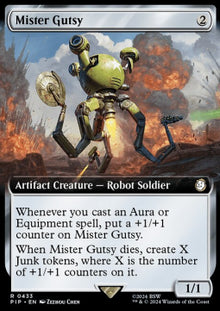 Mister Gutsy (V.1)⁣ - Universes Beyond: Fallout: Extras⁣ (Rare)⁣ [433]