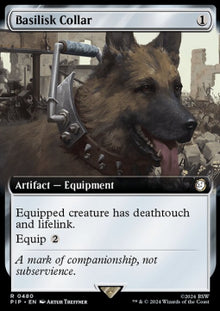 Basilisk Collar (V.1)⁣ - Universes Beyond: Fallout: Extras⁣ (Rare)⁣ [480]