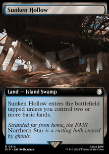 Sunken Hollow (V.1)⁣ - Universes Beyond: Fallout: Extras⁣ (Rare)⁣ [514]