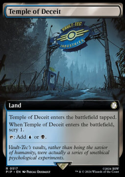 Temple of Deceit (V.1)⁣ - Universes Beyond: Fallout: Extras⁣ (Rare)⁣ [517]