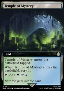 Temple of Mystery (V.1)⁣ - Universes Beyond: Fallout: Extras⁣ (Rare)⁣ [522]