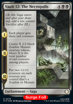 Vault 12: The Necropolis⁣ - Universes Beyond: Fallout: Extras⁣ (Rare)⁣ [579]