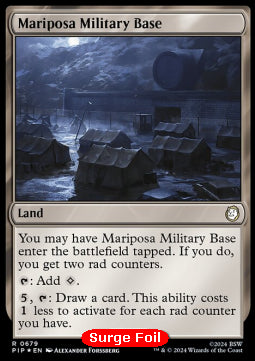 Mariposa Military Base (V.2)⁣ - Universes Beyond: Fallout: Extras⁣ (Rare)⁣ [679]