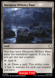 Mariposa Military Base (V.2)⁣ - Universes Beyond: Fallout: Extras⁣ (Rare)⁣ [679]