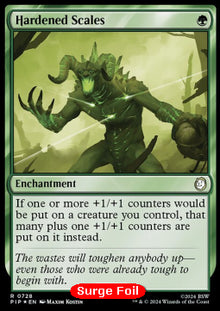 Hardened Scales (V.2)⁣ - Universes Beyond: Fallout: Extras⁣ (Rare)⁣ [728]