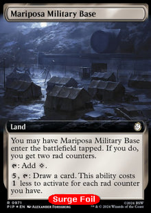 Mariposa Military Base (V.3)⁣ - Universes Beyond: Fallout: Extras⁣ (Rare)⁣ [971]