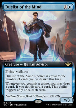 Duelist of the Mind⁣ - Outlaws of Thunder Junction: Extras⁣ (Rare)⁣ [318]