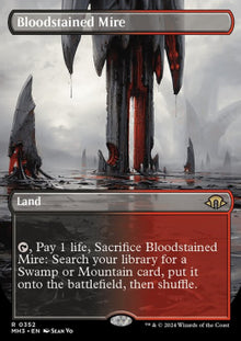 Bloodstained Mire (V.1)⁣ - Modern Horizons 3: Extras⁣ (Rare)⁣ [352]