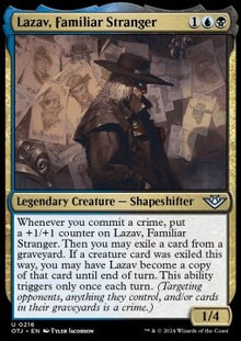 Lazav, Familiar Stranger⁣ - Outlaws of Thunder Junction⁣ (Uncommon)⁣ [216]