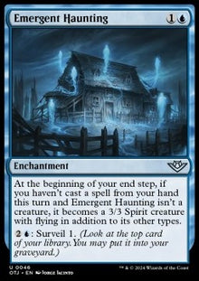 Emergent Haunting⁣ - Outlaws of Thunder Junction⁣ (Uncommon)⁣ [46]