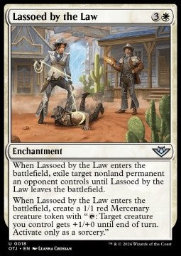 Lassoed by the Law⁣ - Outlaws of Thunder Junction⁣ (Uncommon)⁣ [18]