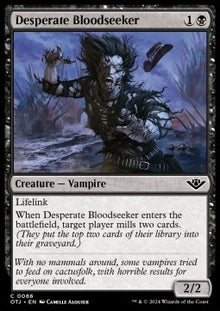 Desperate Bloodseeker⁣ - Outlaws of Thunder Junction⁣ (Common)⁣ [86]
