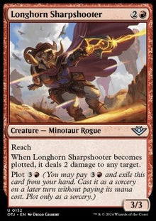 Longhorn Sharpshooter⁣ - Outlaws of Thunder Junction⁣ (Uncommon)⁣ [132]