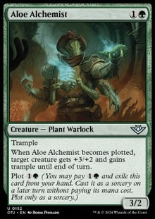 Aloe Alchemist⁣ - Outlaws of Thunder Junction⁣ (Uncommon)⁣ [152]