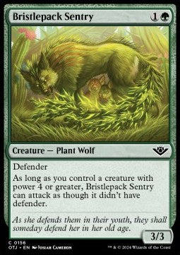 Bristlepack Sentry⁣ - Outlaws of Thunder Junction⁣ (Common)⁣ [156]