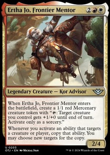 Ertha Jo, Frontier Mentor⁣ - Outlaws of Thunder Junction⁣ (Uncommon)⁣ [203]
